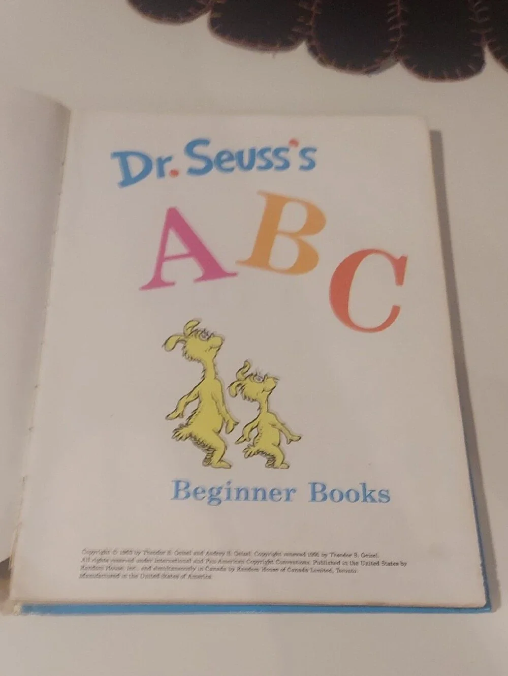 Dr. Seuss's ABC Hardcover Edition